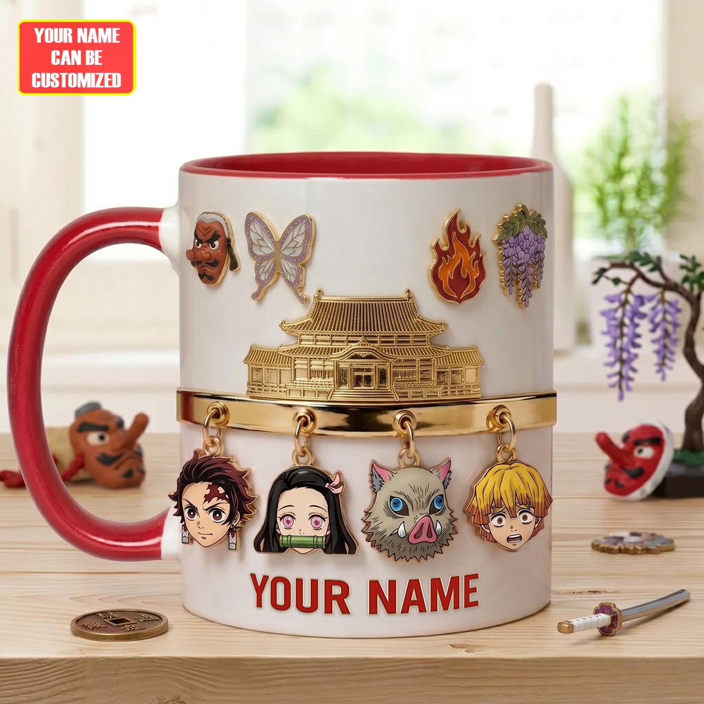 Darkness Hunter - Personalized Slayer Accent Mug