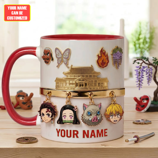 Darkness Hunter - Personalized Slayer Accent Mug