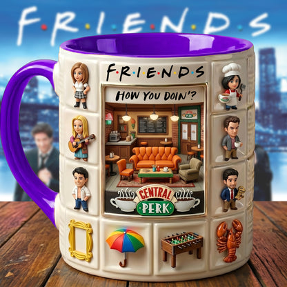 Retro Sitcom, Classic TV Show Inspired Mug
