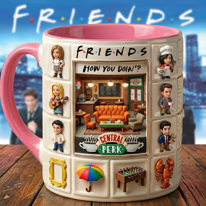 Retro Sitcom, Classic TV Show Inspired Mug