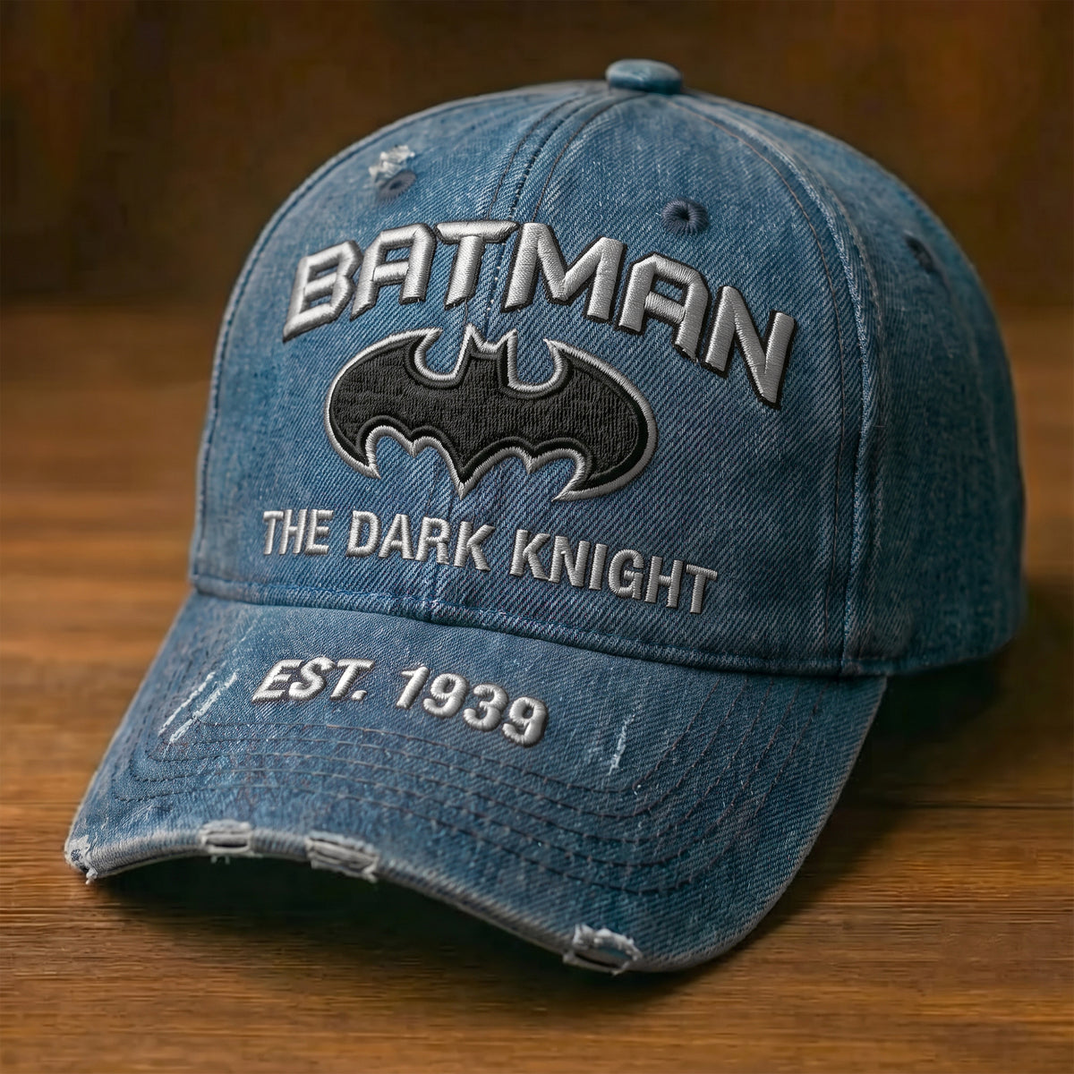 Dark Vigilante Vintage Cap – Retro Hero Baseball Hat