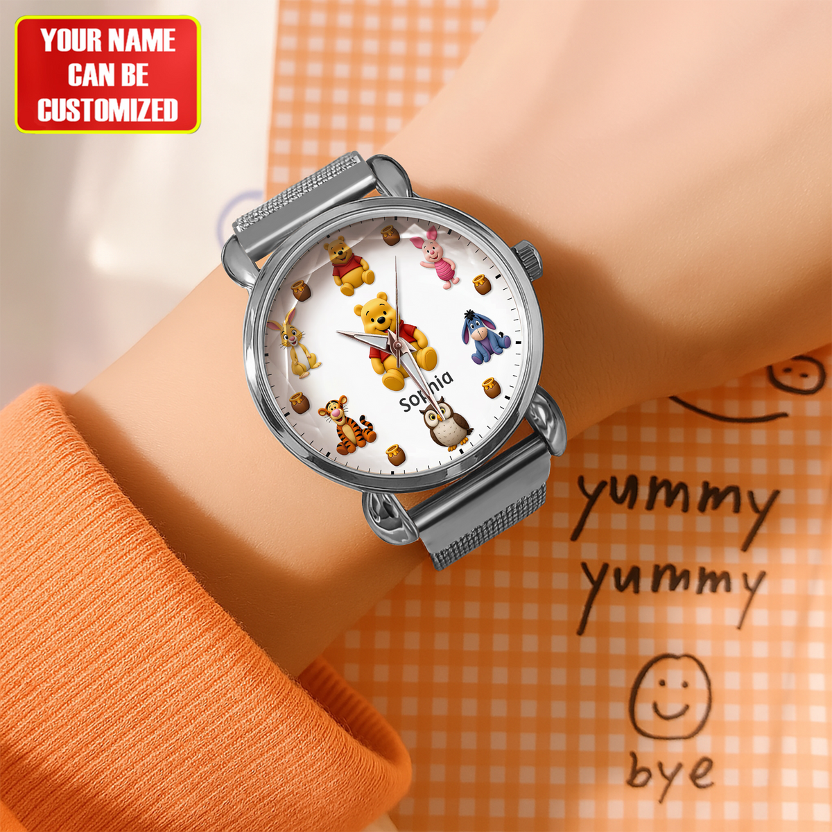 Honey Bear & Woodland Friends – Personalized Storybook Character Watch
