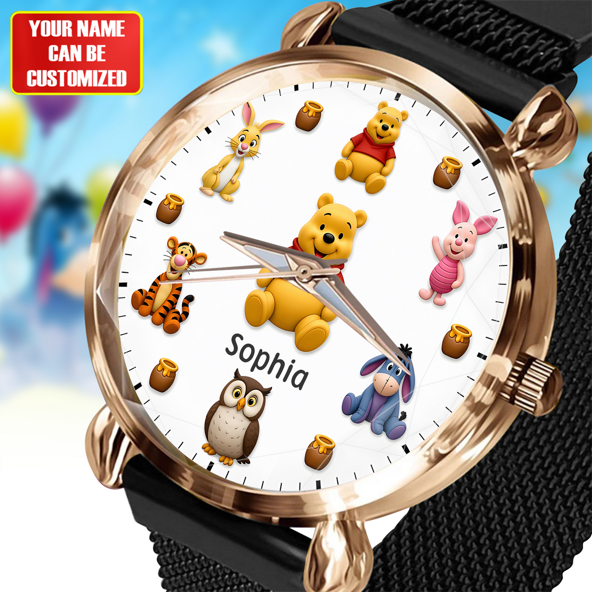 Honey Bear & Woodland Friends – Personalized Storybook Character Watch