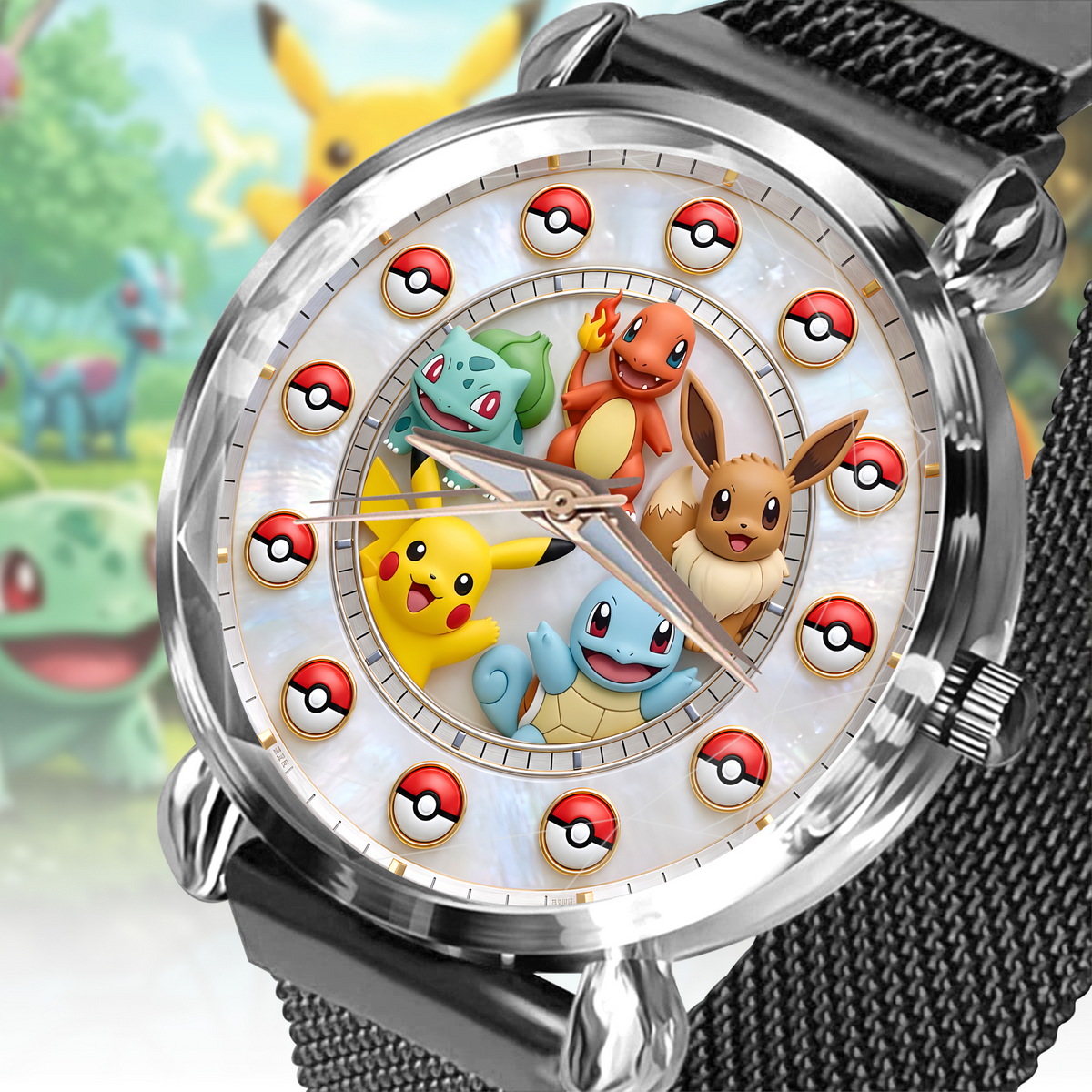Fantasy Creature Adventure Watch – Colorful Cartoon Collector Gift