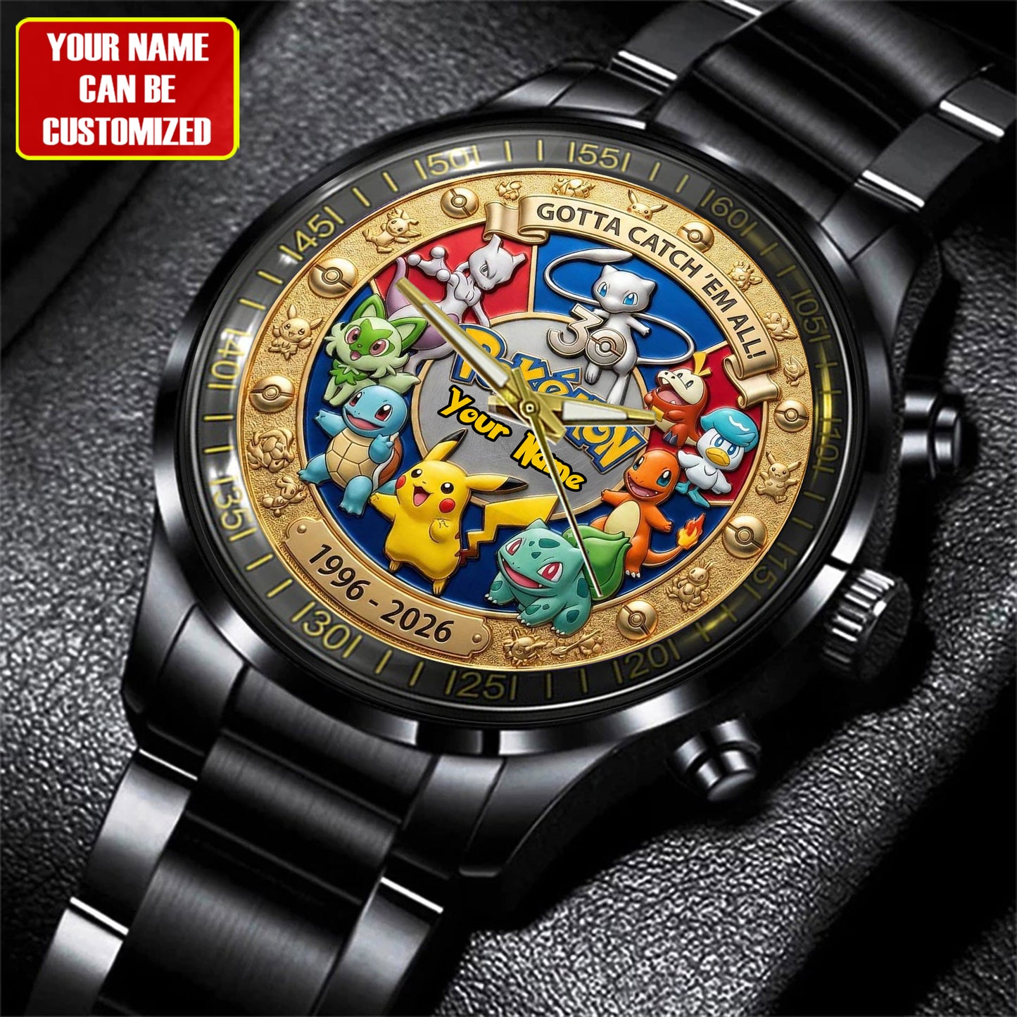 Monster Trainer 30th Anniversary Watch 1996 - 2026 - 30th Anniversary Collector Gift