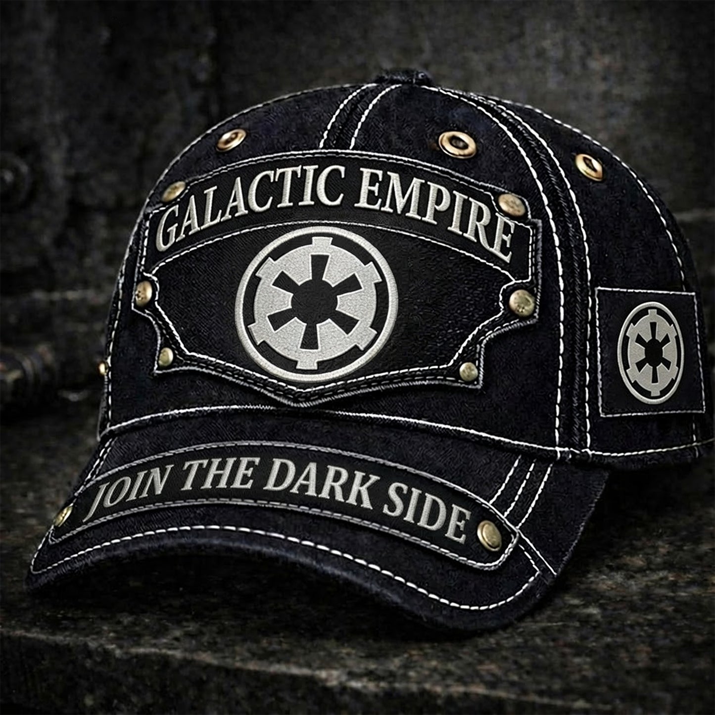 Space Dark Side  - Personalized The Force Classic Cap