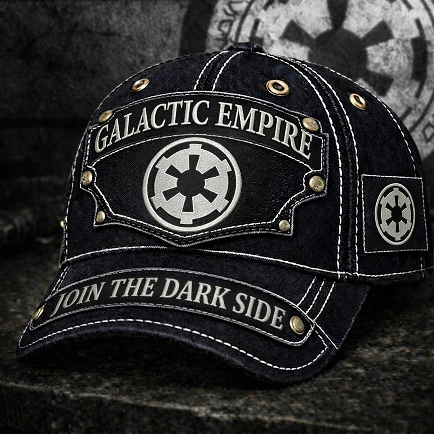 Space Dark Side  - Personalized The Force Classic Cap
