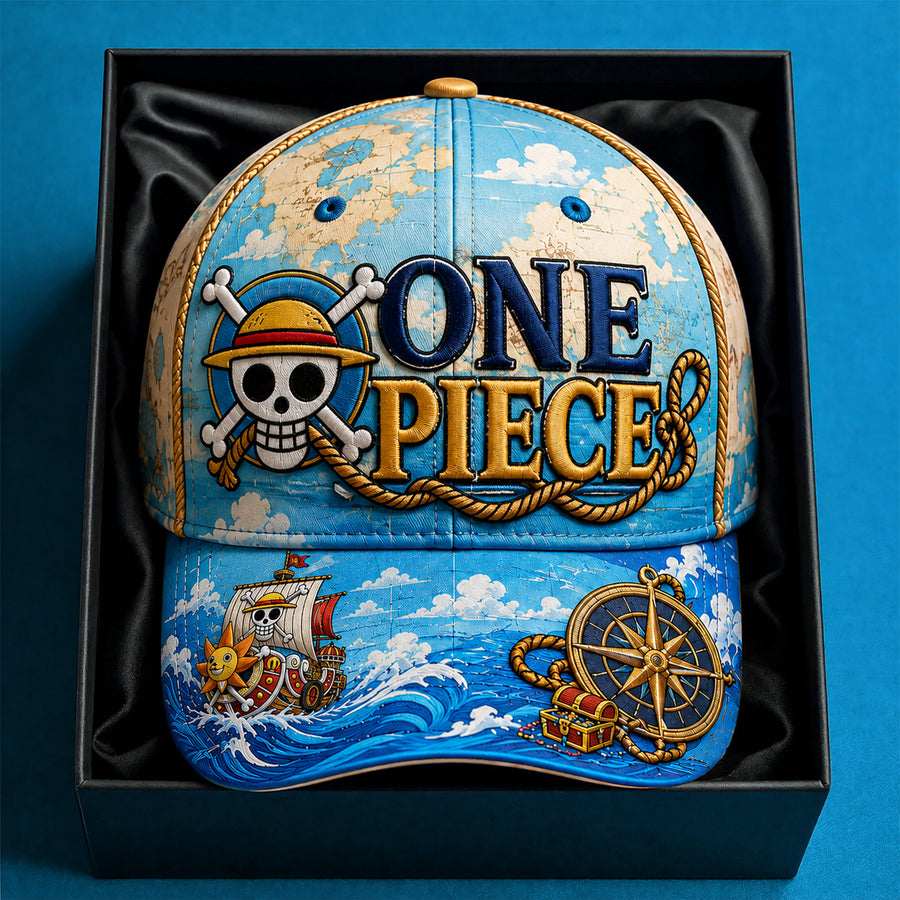 Grand Sea Pirate Adventure Cap – Treasure Map & Sailing Crew Collector Hat