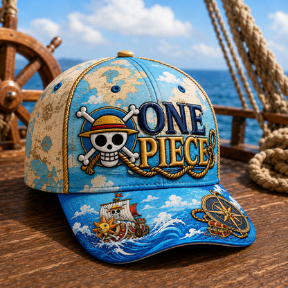 Grand Sea Pirate Adventure Cap – Treasure Map & Sailing Crew Collector Hat