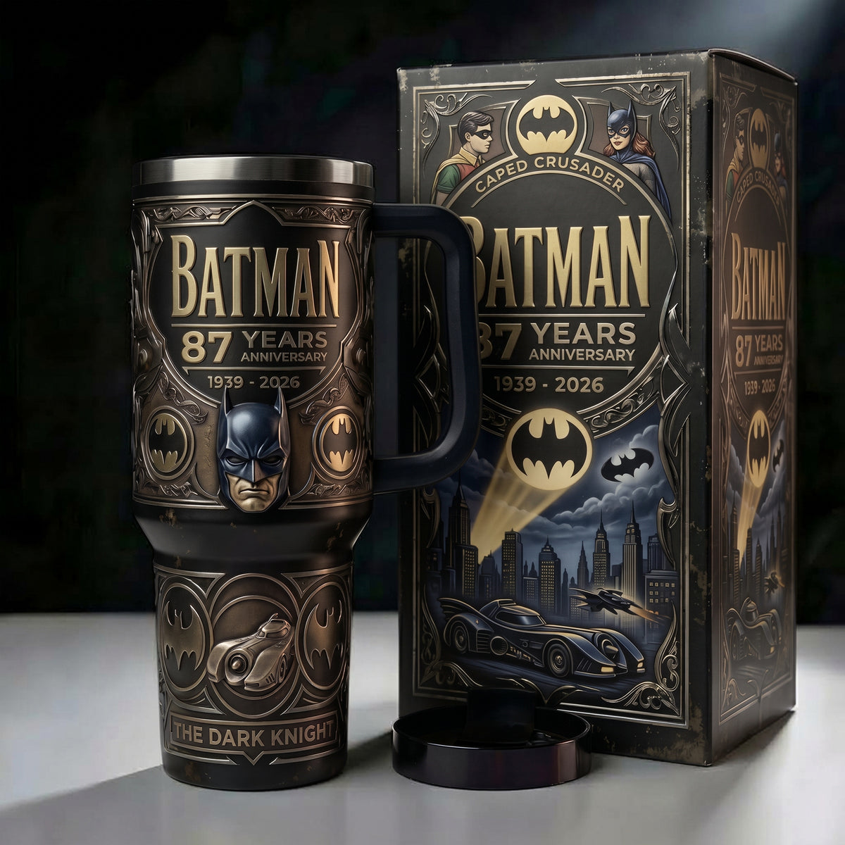 Gothic Bat - Gothic Knight Insulated Tumbler