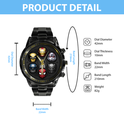 Heroes United - Personalized Marvelous Universe Hand Watch