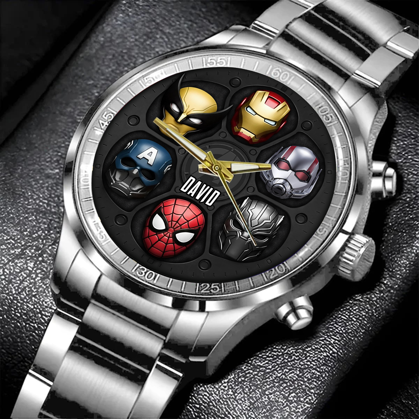 Heroes United - Personalized Marvelous Universe Hand Watch