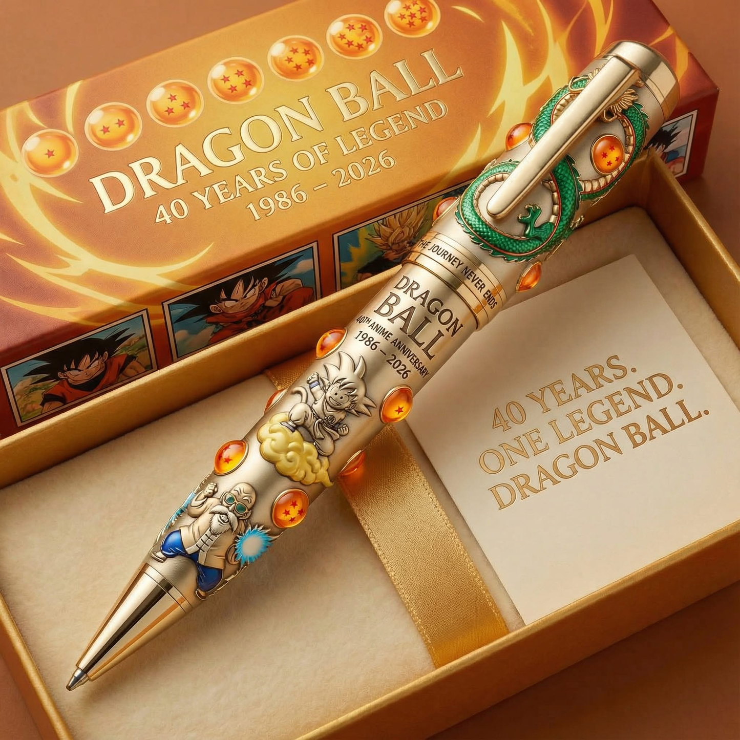 Strong Warrior 40 Years Anniversary - Personalized Seven Balls Pen