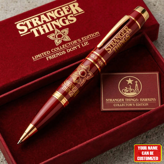 Retro Mystery Series Inspired Premium Pen - Custom Name Luxury Writing Pen