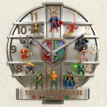 Personalized Hero League 3D Visual Effect Acrylic Wall Clock