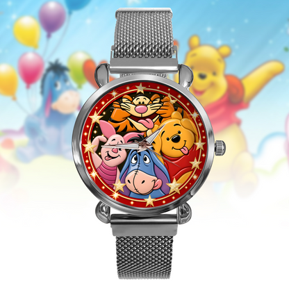 Golden Woodland Friendship Watch – Classic Storybook Friends Gifts For Fan