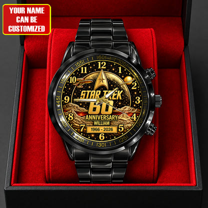 Cosmic Voyage 60th Anniversary – Personalized Retro Sci-Fi Watch
