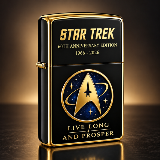 Cosmic Voyage 60th Anniversary Lighter Case – Retro Sci-Fi Collector Gifts