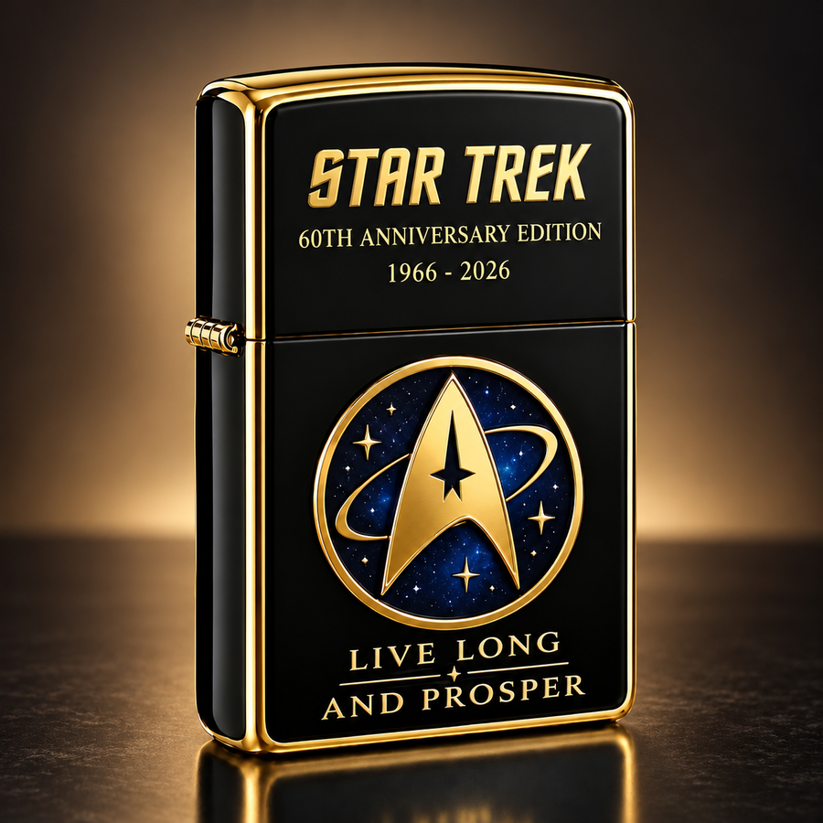 Cosmic Voyage 60th Anniversary Lighter Case – Retro Sci-Fi Collector Gifts