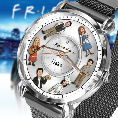 Classic Sitcom Central Perk - Personalized Christmas Film Women Hand Watch
