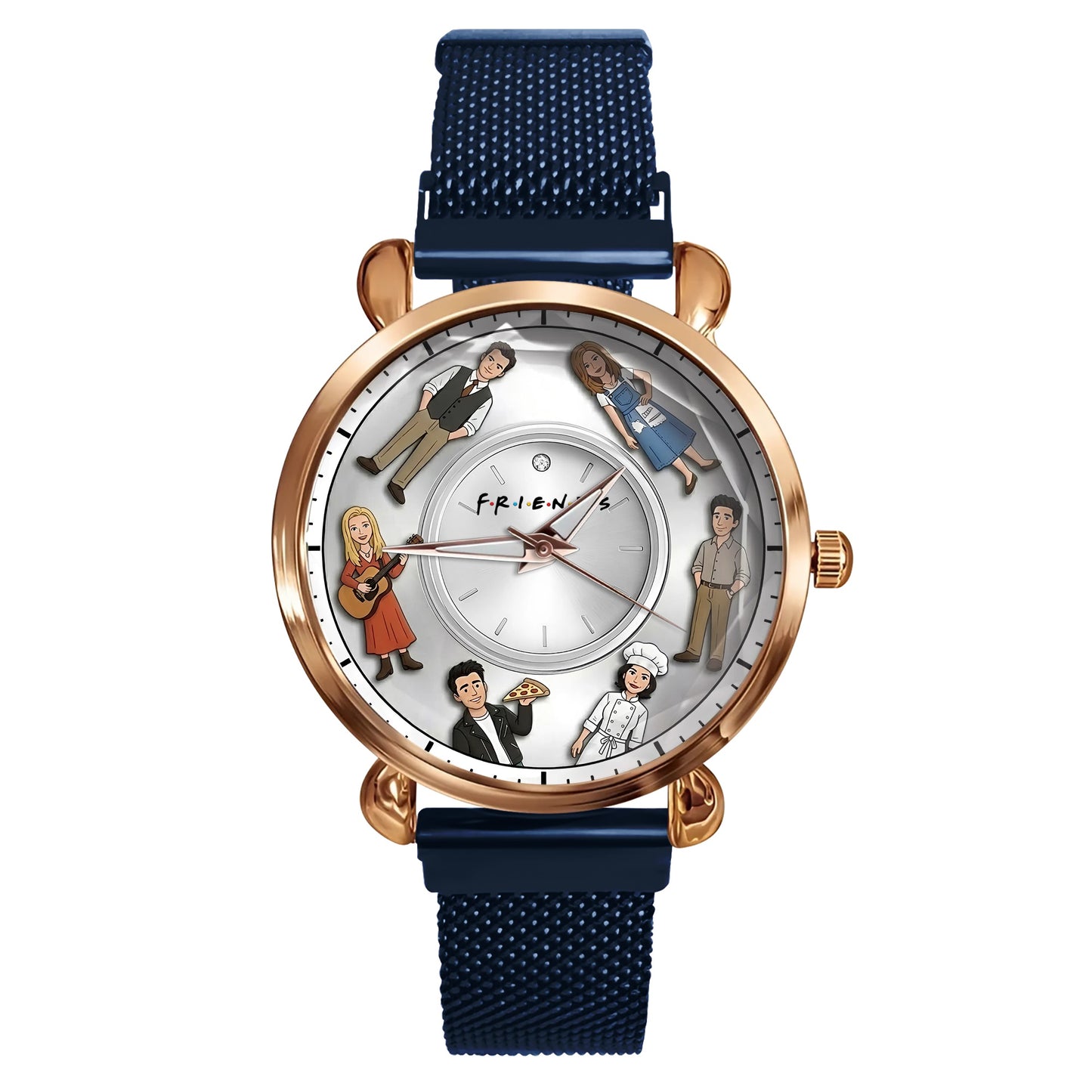 Classic Sitcom Central Perk - Personalized Christmas Film Women Hand Watch