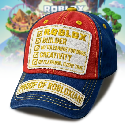 Builder Mode On – Personalized Gamer Custom Name Cap