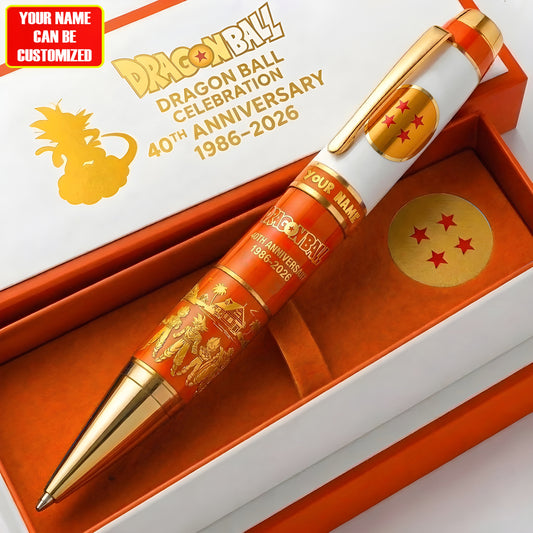 Dragon Anime 40th Anniversary Pen – Z Fighter Inspired Personalized Gift Pen