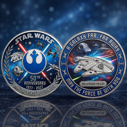 Galaxy Space Saga 50th Anniversary Commemorative Coin – Limited Collector Edition