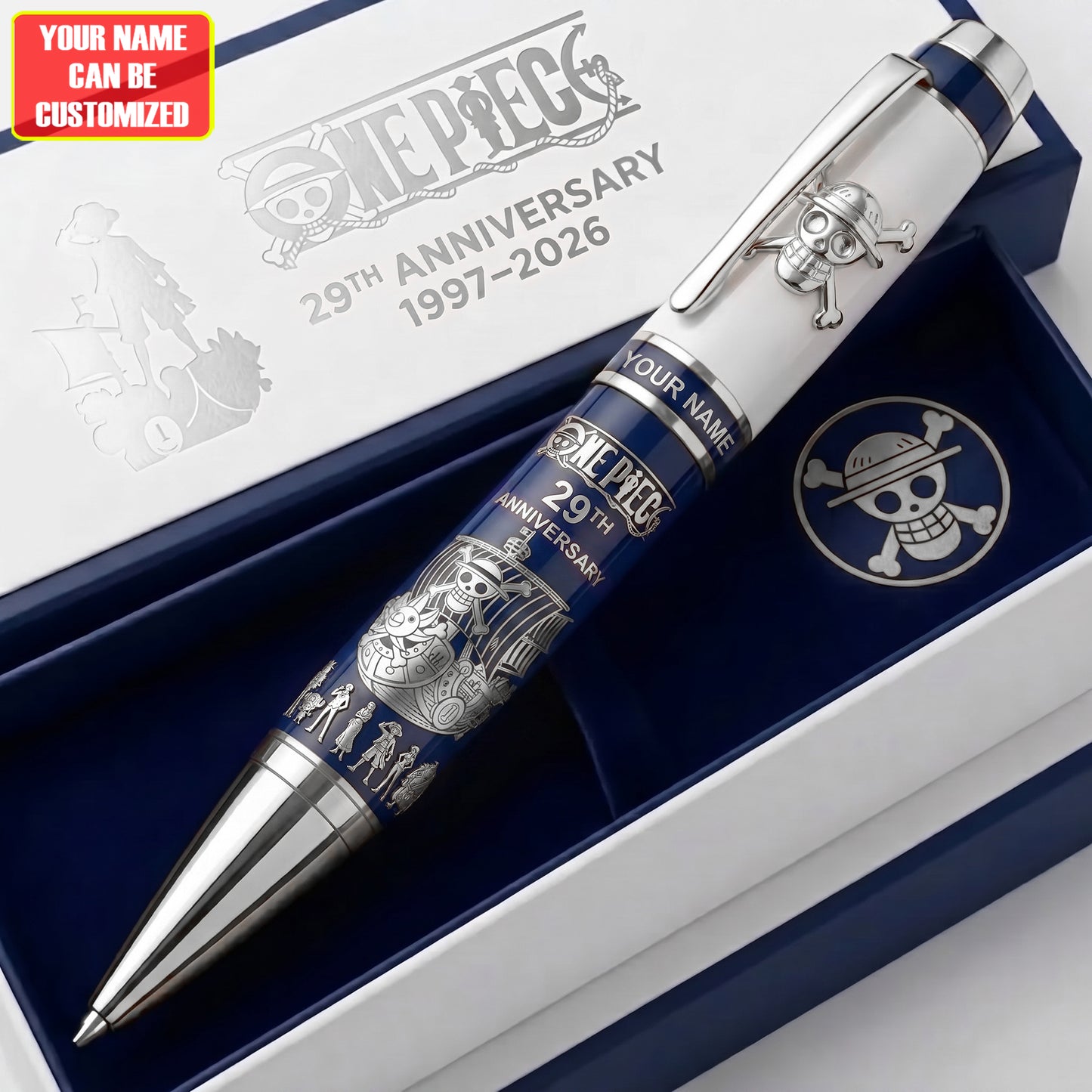 Anime Pirate - Personalized Straw Hat Pen