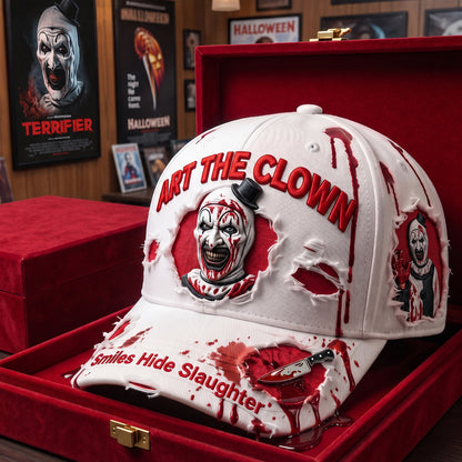 Classic Horror Icons Distressed Cap – Scary Movie Fan Gift