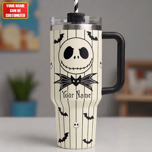 Gothic Skeleton - Personalized Nightmare Insulated Tumbler
