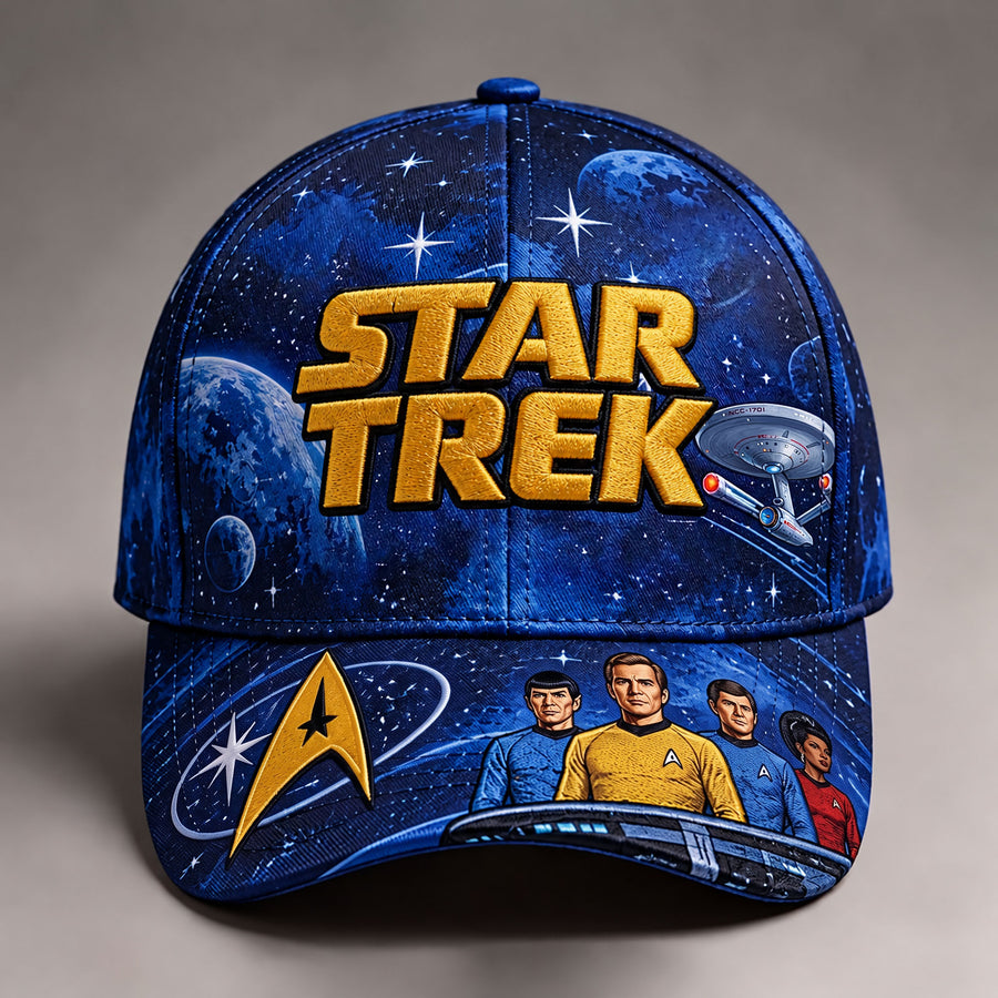 Cosmic Starship Crew Cap – Retro Space Explorer Hat