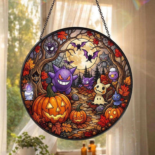 Cute Creature Halloween Suncatcher – Gift for Monster Trainer Fans