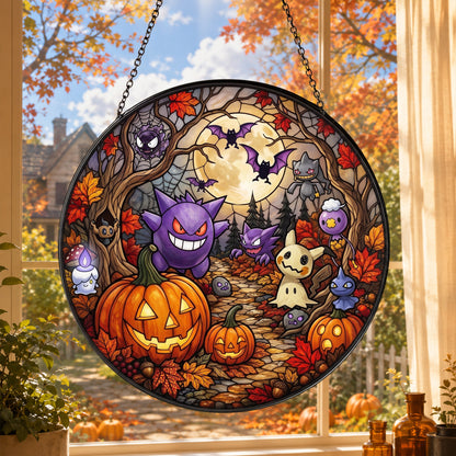 Cute Creature Halloween Suncatcher – Gift for Monster Trainer Fans