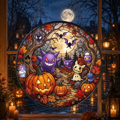 Cute Creature Halloween Suncatcher – Gift for Monster Trainer Fans