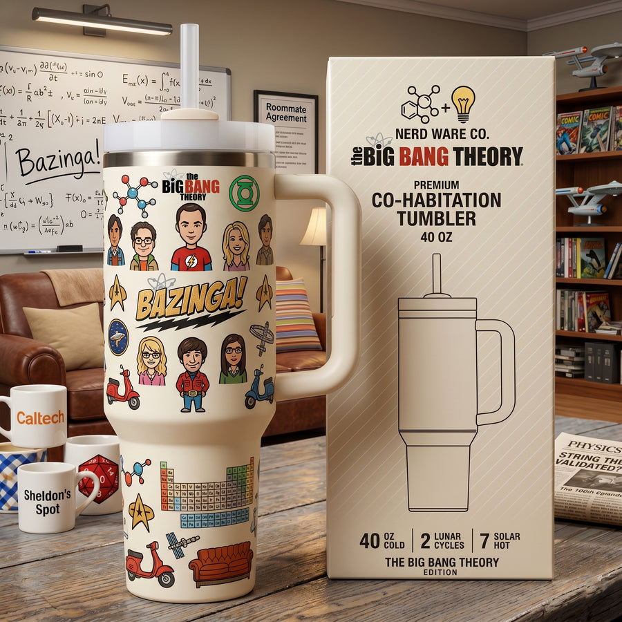 Bazinga Style - Sitcom Inspired Insulated Tumbler