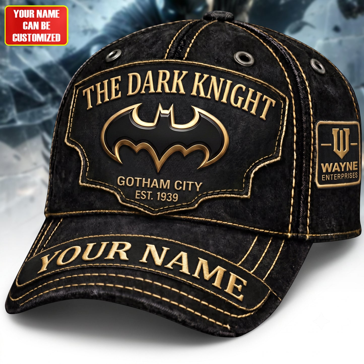 Dark Hero - Personalized Dark Knight Classic Cap