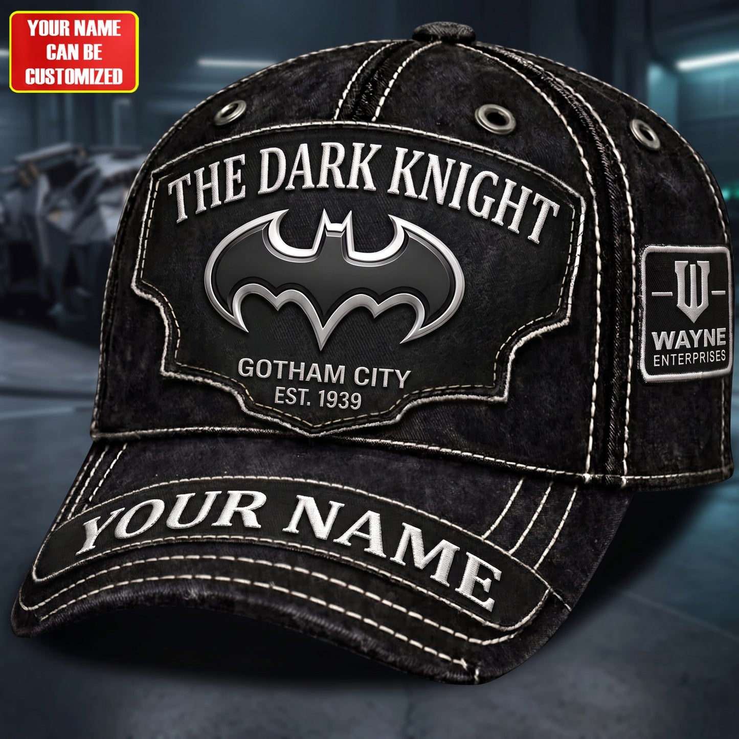 Dark Hero - Personalized Dark Knight Classic Cap