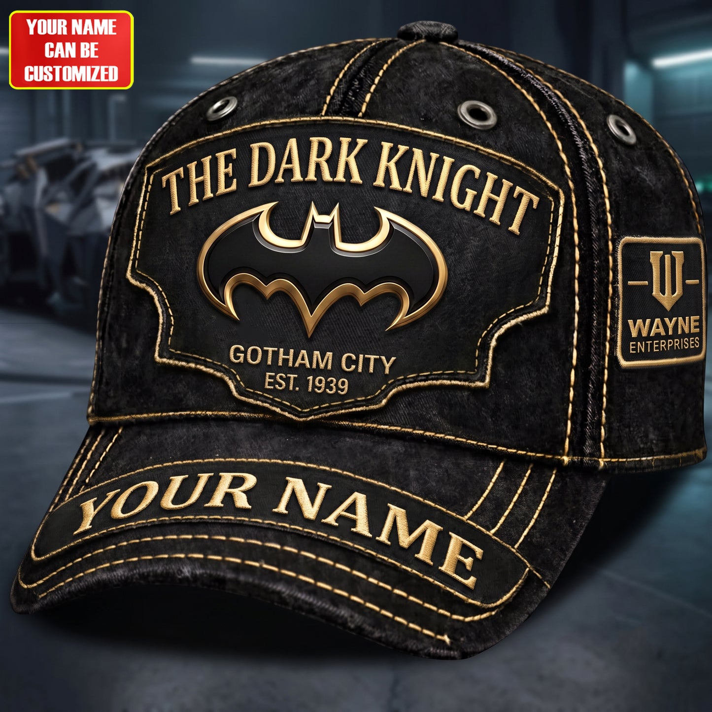 Dark Hero - Personalized Dark Knight Classic Cap