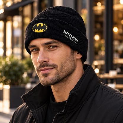Dark Knight Classic Cuff Beanie Hat