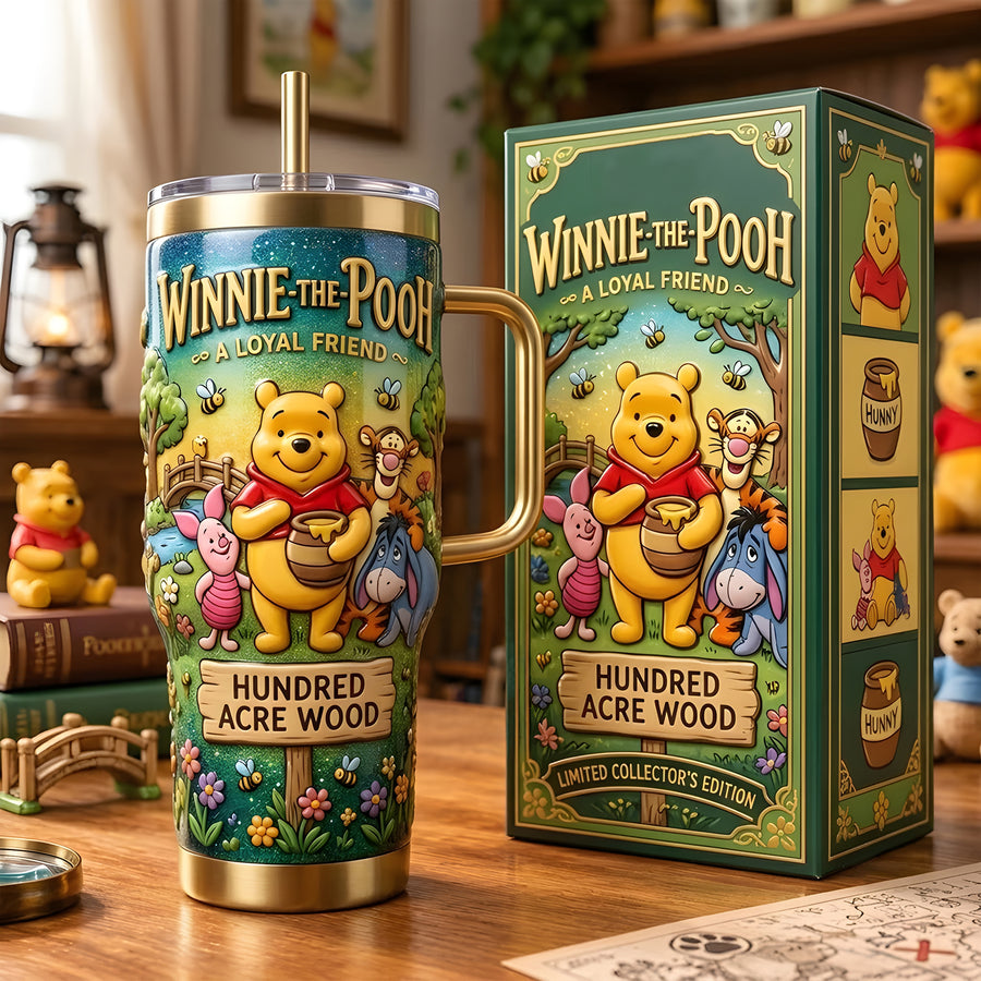 Honey Bear & Friends Tumbler – Woodland Friendship Travel Tumbler