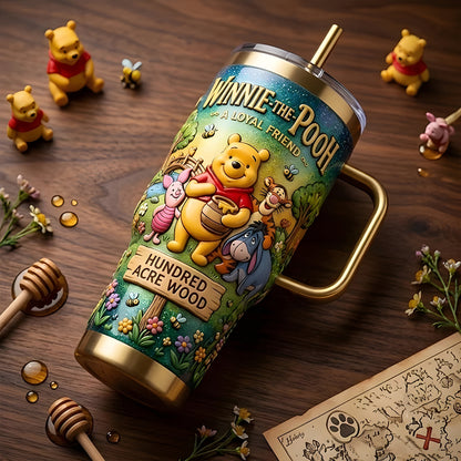 Honey Bear & Friends Tumbler – Woodland Friendship Travel Tumbler