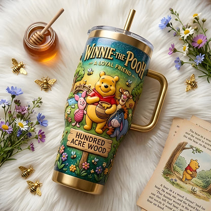 Honey Bear & Friends Tumbler – Woodland Friendship Travel Tumbler