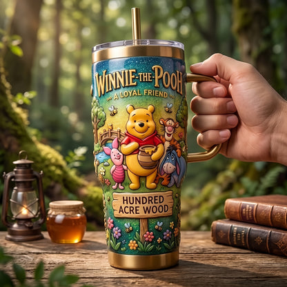 Honey Bear & Friends Tumbler – Woodland Friendship Travel Tumbler