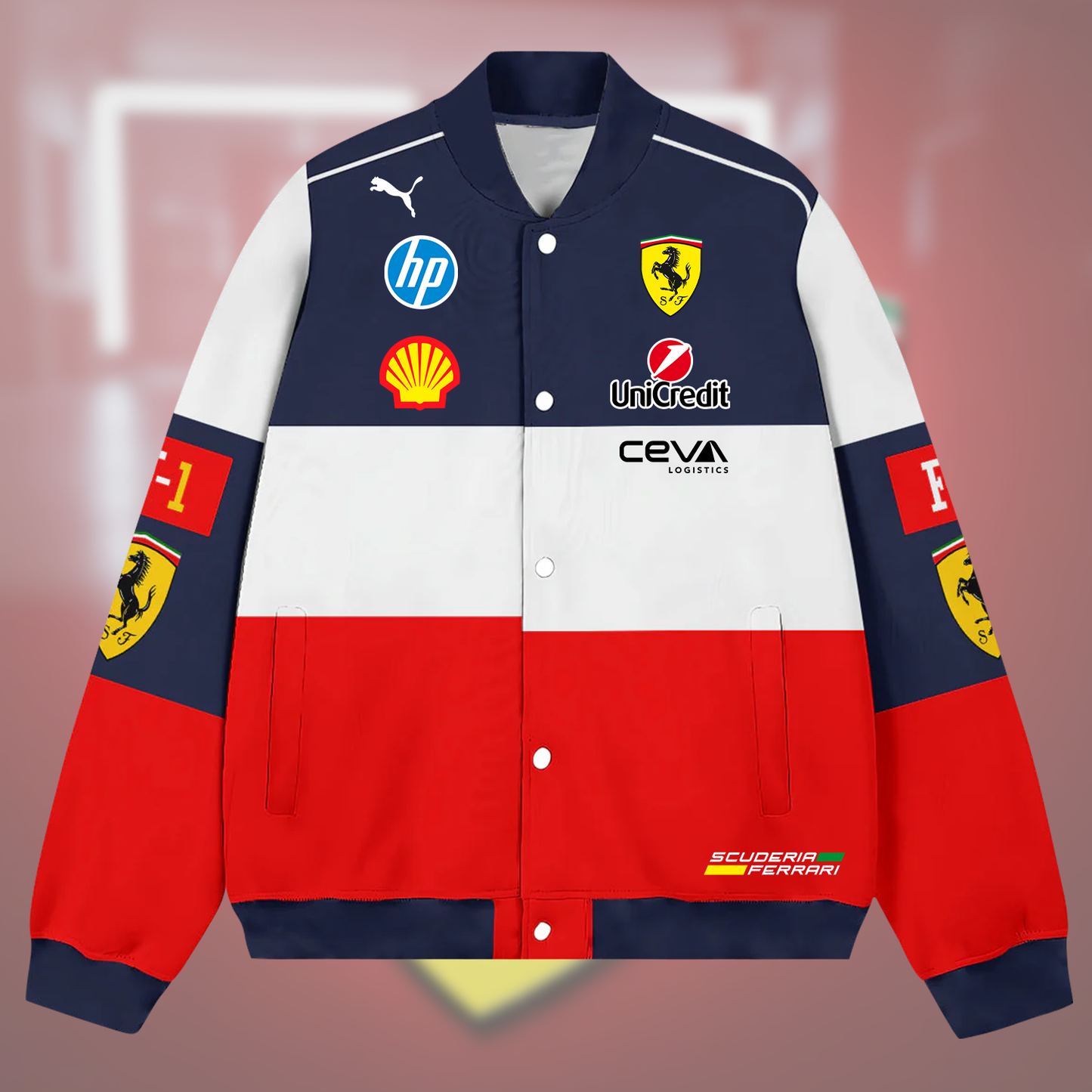 F1 Racing - Personalized Racing Varsity Jacket