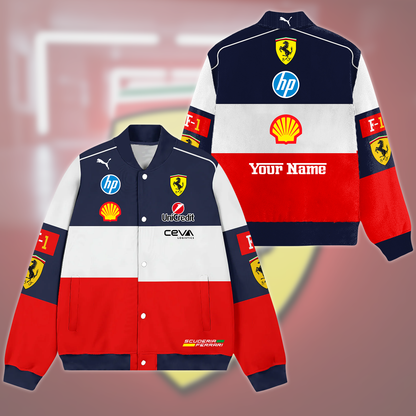 F1 Racing - Personalized Racing Varsity Jacket