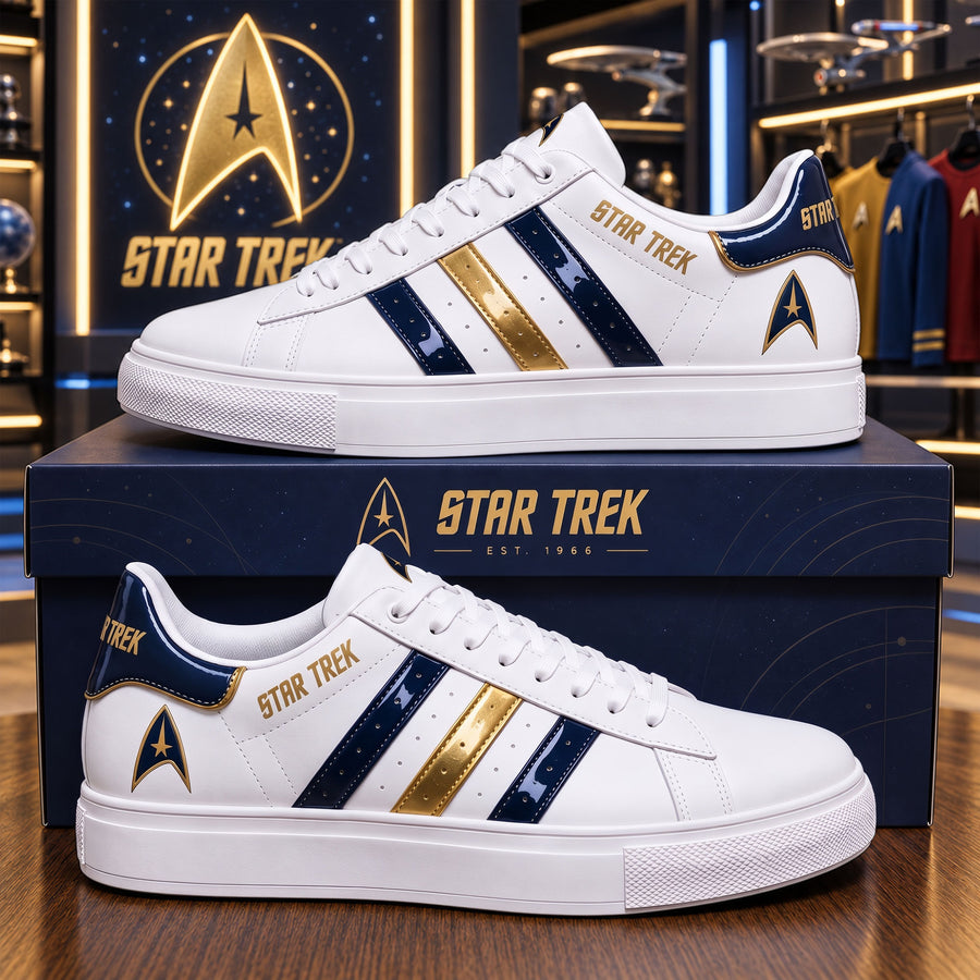 Cosmic Fleet Custom Smith Shoes, Personalized Space Explorer Sneakers