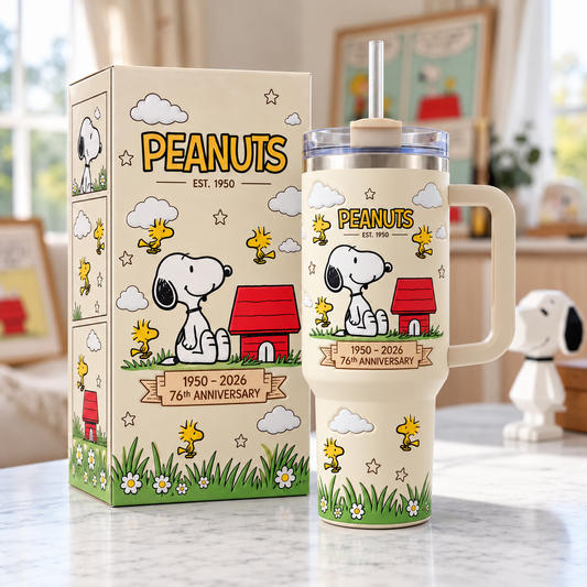 Classic Cartoon Friends 76th Anniversary Tumbler