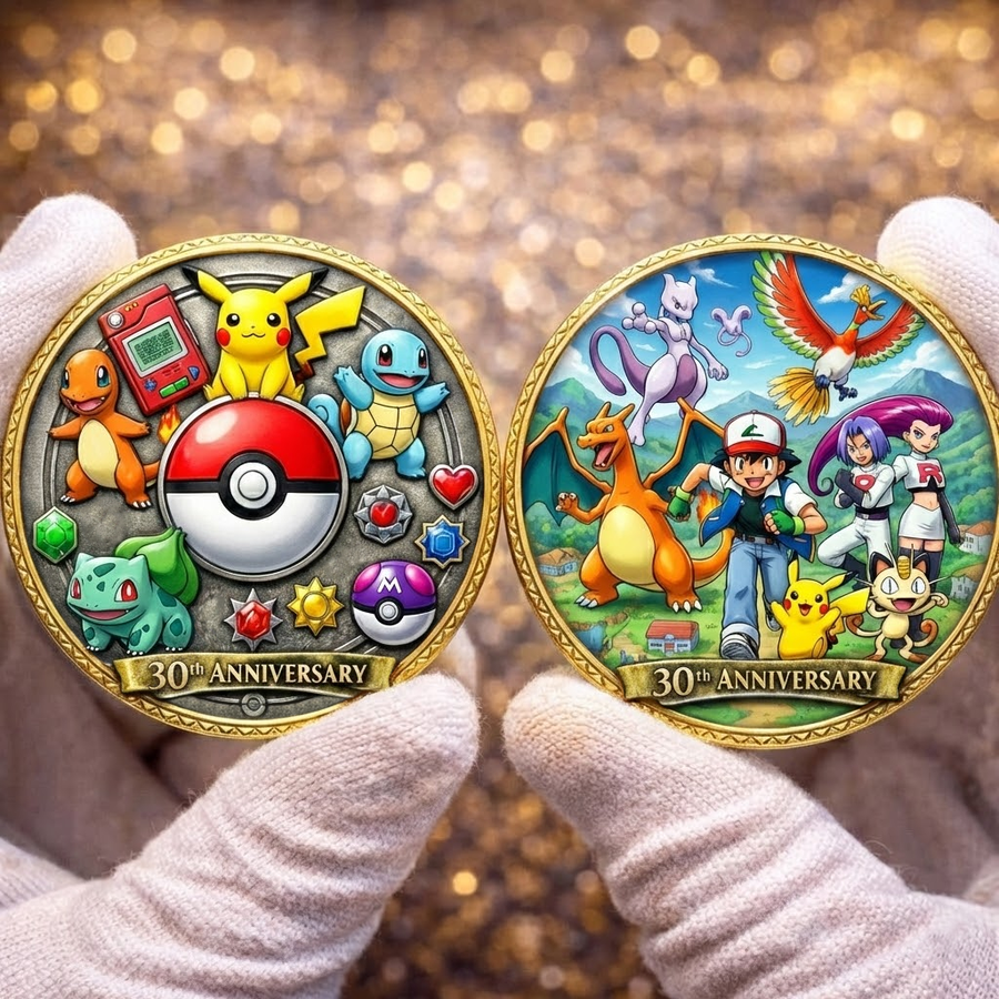 30th Anniversary Monster Trainer Commemorative Coin – Collector Edition Fantasy Coin