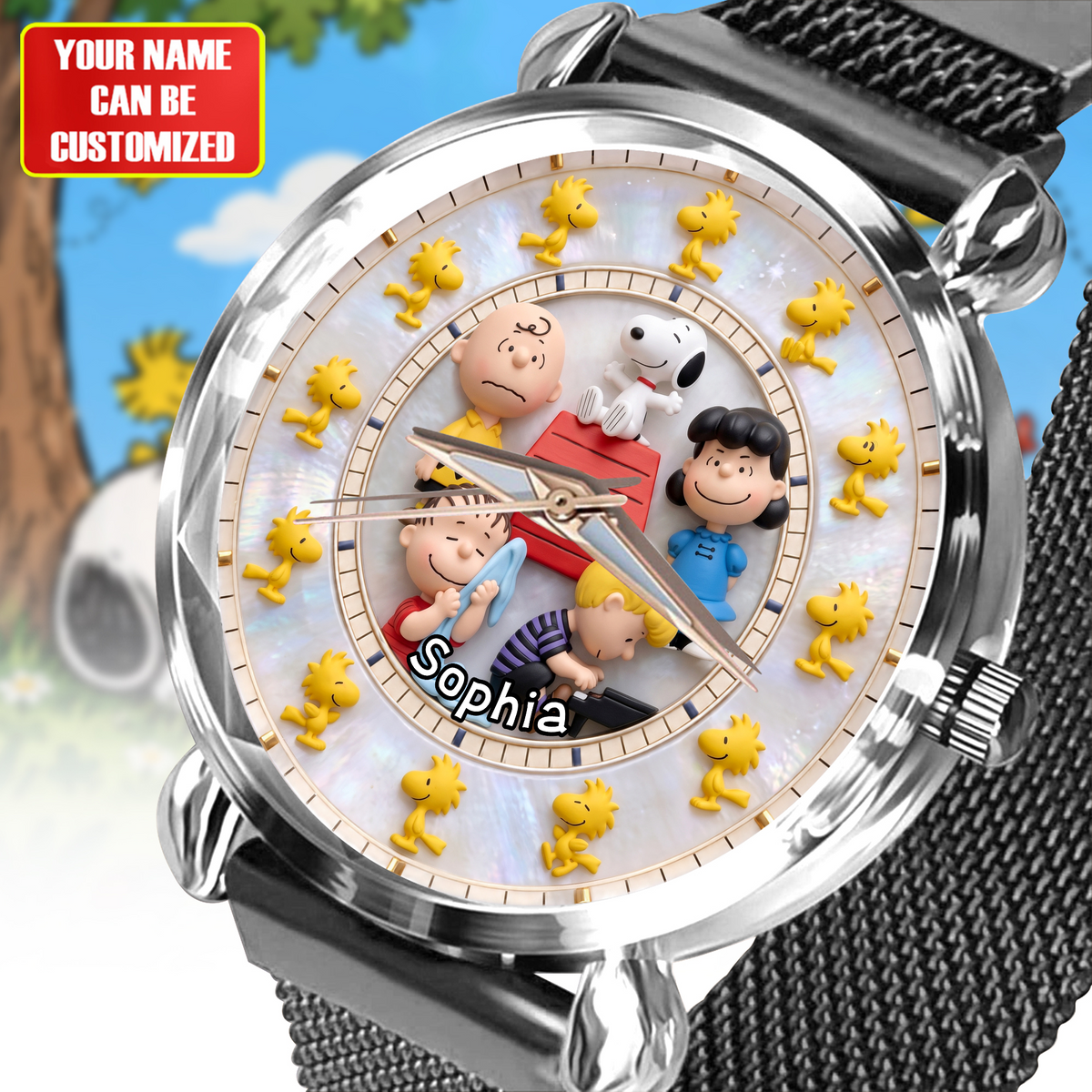 Good Friends Forever Custom Watch – Retro Cartoon Style